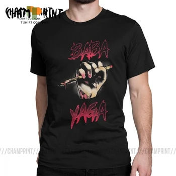 

Baba Yaga Men's T Shirts John Wick Parabellum Keanu Reeves Movie Funny Tee Shirt Short Sleeve T-Shirts Pure Cotton 4XL 5XL Tops