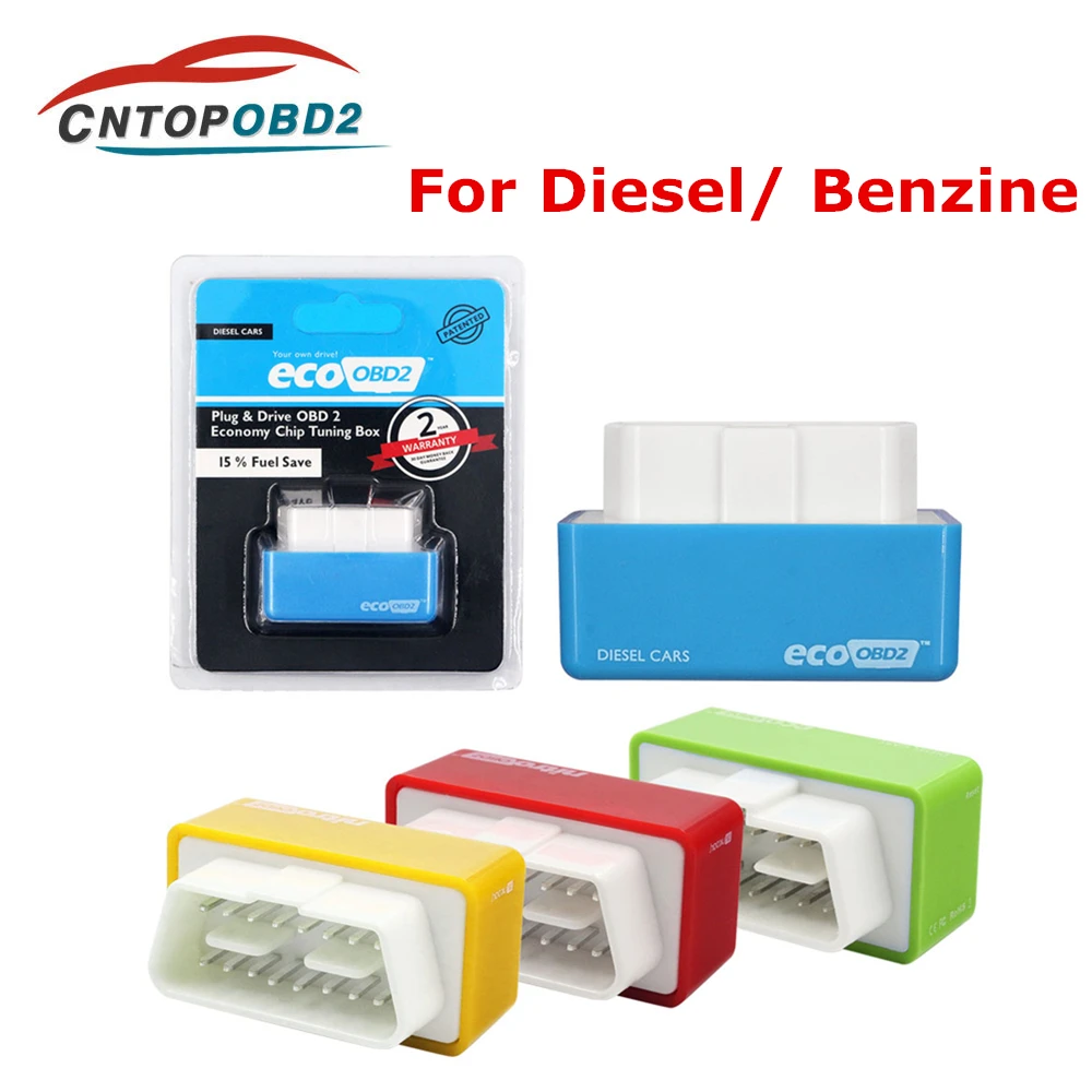 

Nitro OBD2 For Gasoline Benzine Cars Chip Tuning Box Nitro ECOOBD2 More Power&Torque Plug and Drive Performance Increase Power