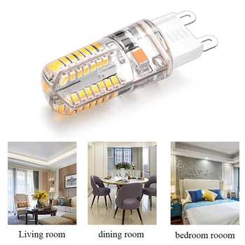 

2020 NEW G9 Replace Halogen Lamp 64/104 LED AC 220V 2.5/3.5W Durable Bright Led Bulb