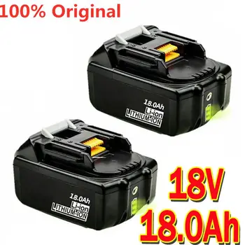 

Original For Makita 18V 18000mAh 18.0Ah Rechargeable Power Tools Battery with LED Li-ion Replacement LXT BL1860B BL1860 BL1850