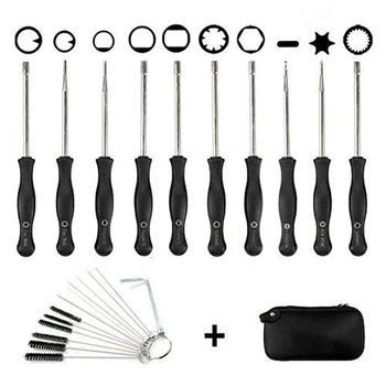 

10pcs Carburetor Adjustment Tool Kit,Carburetor Adjustment Tool Set with Free Cleaner Tool and Carrying Case For Common 2 Cycle