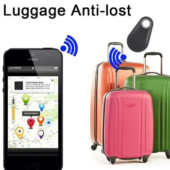 

3 Colors luggage anti-lost device Fast Locator Anti-lost Tracker Anti Loss Device ABS Children Intelligence GPS