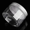 Clear Plastic Jar and Lids Empty Cosmetic Containers Makeup Box Travel Bottle 30ml 40ml 50ml 60ml 80ml 100ml 120ml 200ml 250ml 5