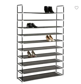 

10 layer Assembled Shoe Rack Dust-proof Storage Shoe Cabinet Home Shoe Stand Dormitory Simple Storage Shelf Organizer Holder HWC
