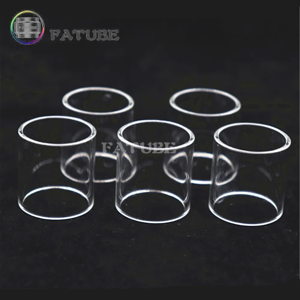 Прямая стеклянная трубка Ijust s 5 шт. FATUBE для Eleaf ijust ONE 2 mini 21700 3 Pro S nexgen ECM Pyrex