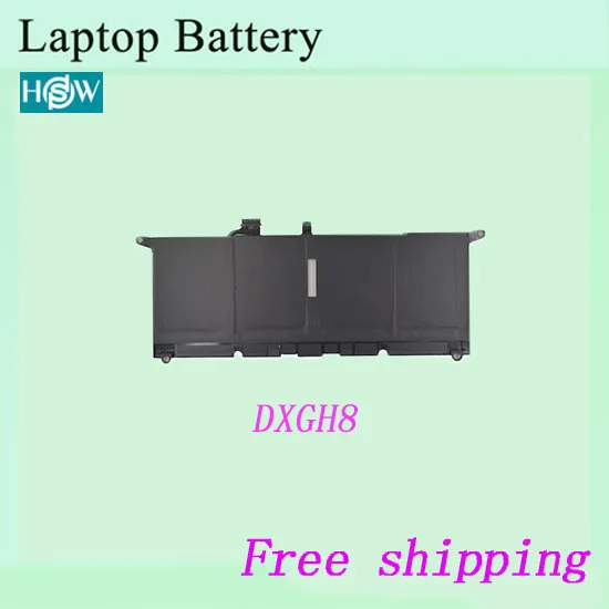 7,6 V 52Wh DXGH8 Аккумулятор для ноутбука Dell XPS 13-9370-D1905TG для Dell XPS 13-9370-D2905G батареи