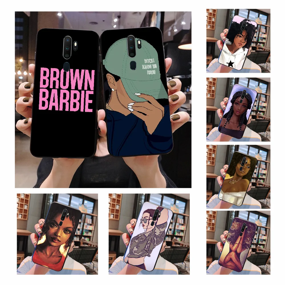 NBDRUICAI 2bunz Melanin Poppin Aba Роскошный Уникальный Дизайн чехол для телефона Oppo A5 A9 2020 A11x A71