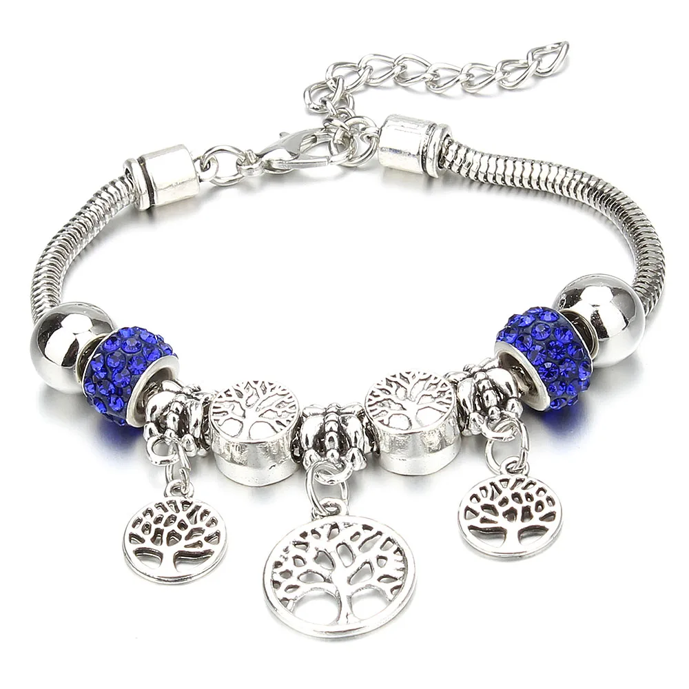 Tree of Life Shape Charm Bracelets For Women