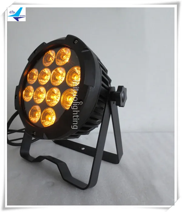 E-8pcs наружная концертная сцена светодиодный par-прожектор RGBWA+ uv 12x18w 6 в 1 led par светильники Водонепроницаемые светодиодные par 64 с сертификатом CE