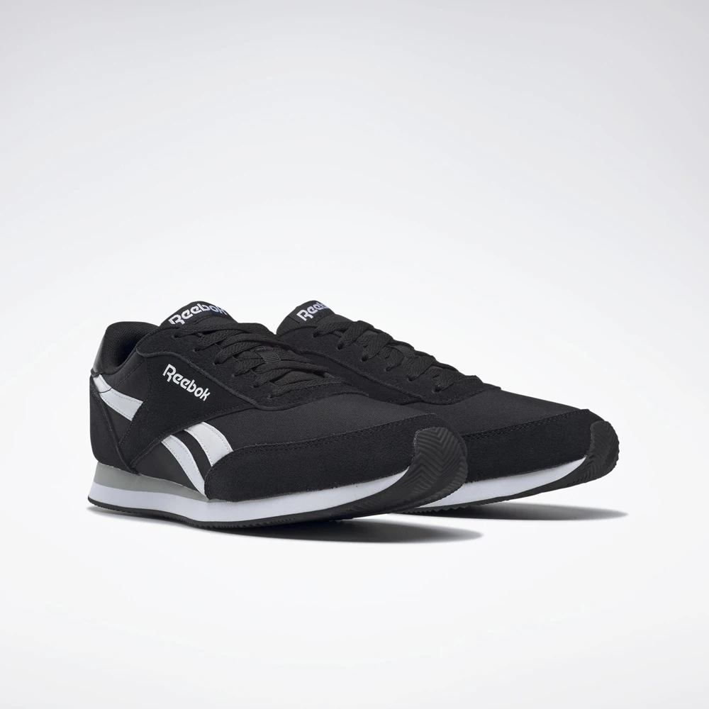 Кроссовки Reebok REEBOK ROYAL CL JOG BLACK/WHITE/BASEBALL V70710 - купить  по выгодной цене | AliExpress