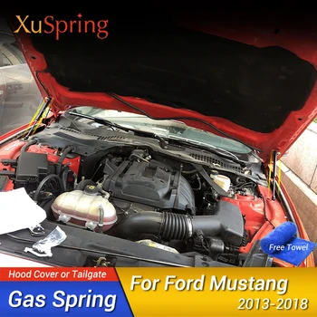 

Car Bonnet Cover Support Spring Shock Lifter Kit Strut Bars No Drilling/Welding for Ford Mustang 2015 2016 2017 2018 2019