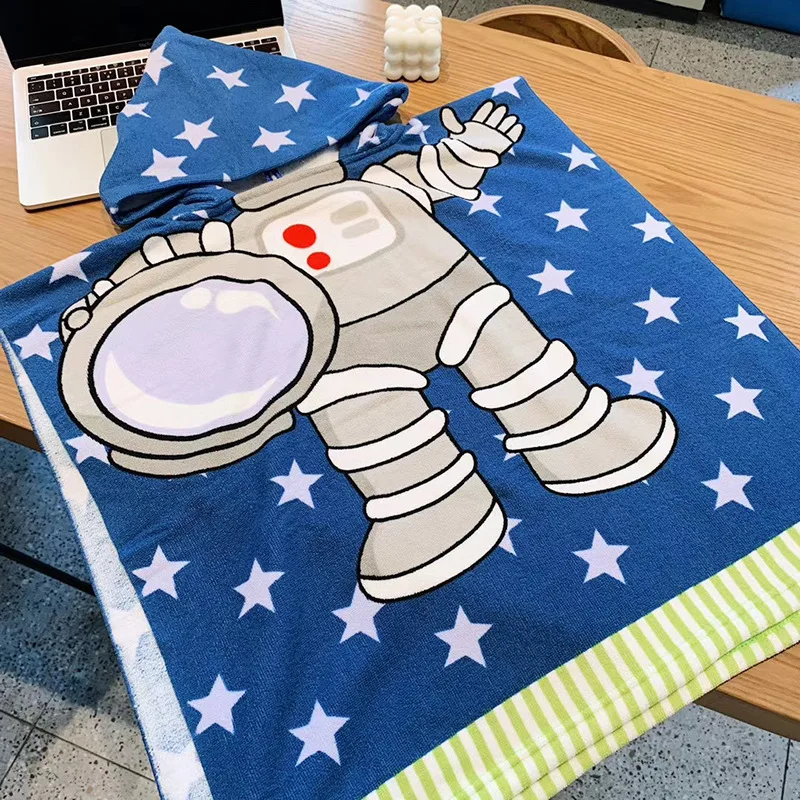 Kids Poncho Towels Animal Cartoon Children s Bathrobe Casual Animal kids-poncho-towels-animal-cartoon-children-s-bathrobe-casual-animal