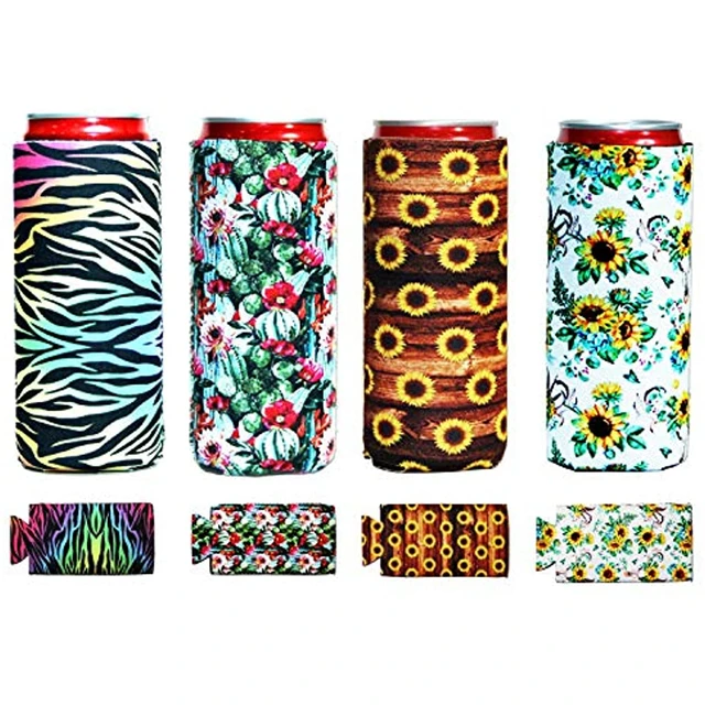 KOOZIE Premium Neoprene Slim Can Cooler Sleeves for Tall Skinny