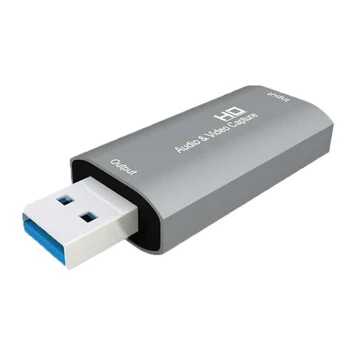 

Gaming Home Office Streaming HD 1080P Real Time Game Grabber USB 2.0 To HDMI Video Card High Definition Acquisition