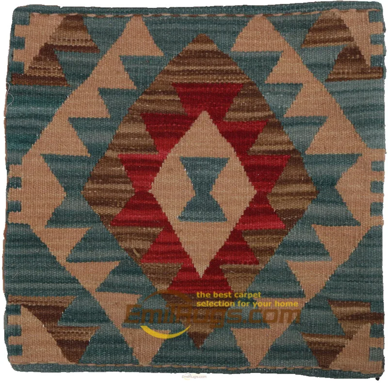 15-25 decorative pillows 45cmx45cm Kilim Square Cover Handmade Decor Moder Wool Living Room - Цвет: 15-25