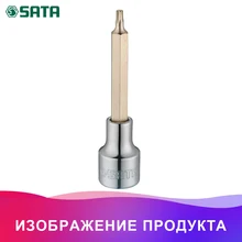 SATA 25101 для Наконечник смен.(п/в 1/2", TORX удлин.) T20(100мм.; головка торц. с/встав.) Инструмент для ремонта мотоциклов