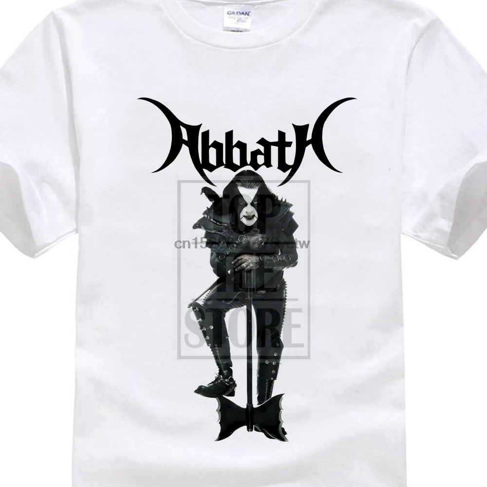 Abbath Guardian белая футболка M L Xl Xxl Offcl черная с металлической лентой | Мужская одежда