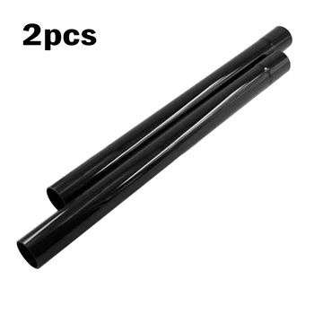 

2X35mm Vacuum Cleaner Extension Wands Attachment Tubes Pipe Tools Plastic Black