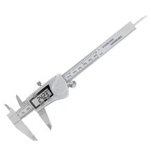 

Digital Vernier Caliper IPX54 Waterproof Stainless Steel 150Mm / 6 Inch for Diameter Depth Gauge with LCD Display Device