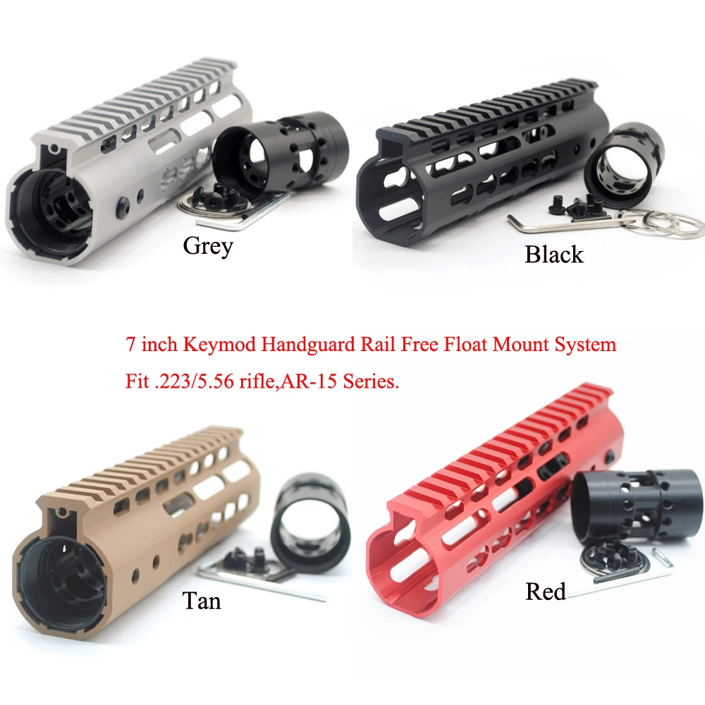 7 дюймовая система крепления Keymod Handguard Rail Free подходит для
