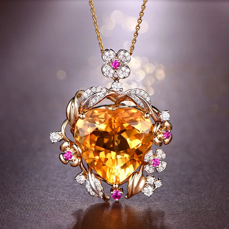 RUZZALLATI Brazilian Natural Citrine 