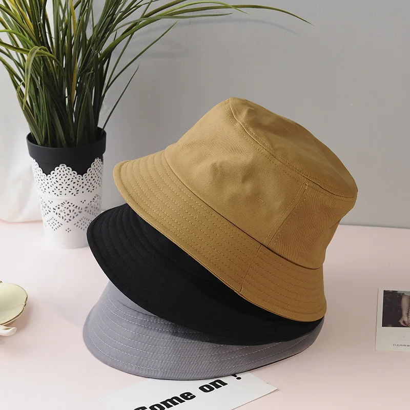 

Unisex summer foldable bucket hat womens outdoor sunscreen cotton fishing hunting cap men basin chapeau sun protector hat caps