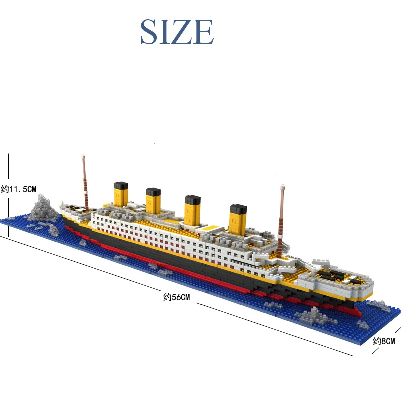 1860-pcs-NO-match-legoeings-RS-titanic-cruise-ship-model-boat-DIY-building-Diamond-Blocks-Kit (1)