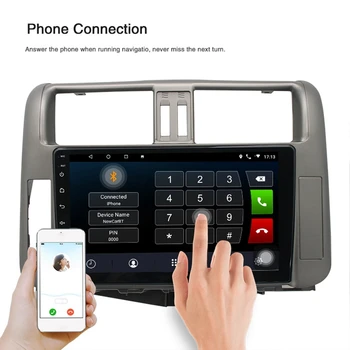 

1+16G Android 8.1 Car Radio Multimedia Player for Toyota Toyota Land Cruiser Prado 2010-2013 Navigation GPS 2 Din