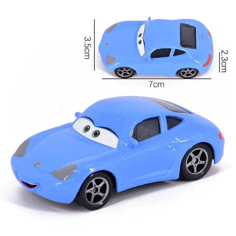 Disney Pixar Cars 2 3 Lightning McQueen Mater Jackson Storm Ramirez 1:55 Diecast Vehicle Metal Alloy Boy Kid Toys Christmas Gift 25