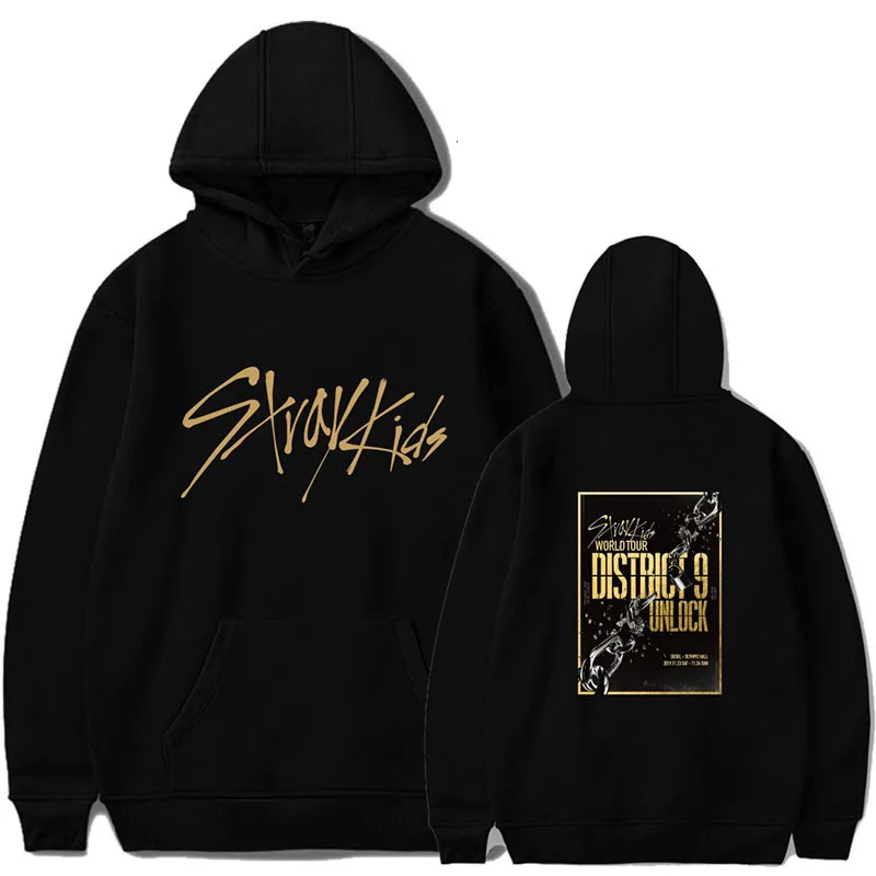  2019 KPOP Stray Kids Hoodies Sweatshirt Casual Oversized Hoodie Plus Size 4XL Merchandise World Tou