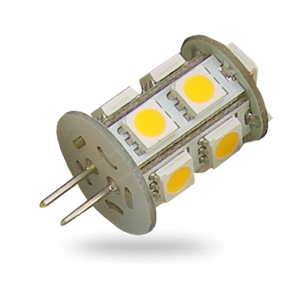 G4 LED 전구 2.5W 30W , 300LM 3000K-6500K AC/DC 12V, 조경, 퍽 라이트, RV, 언더 캐비닛 용 G4 전구