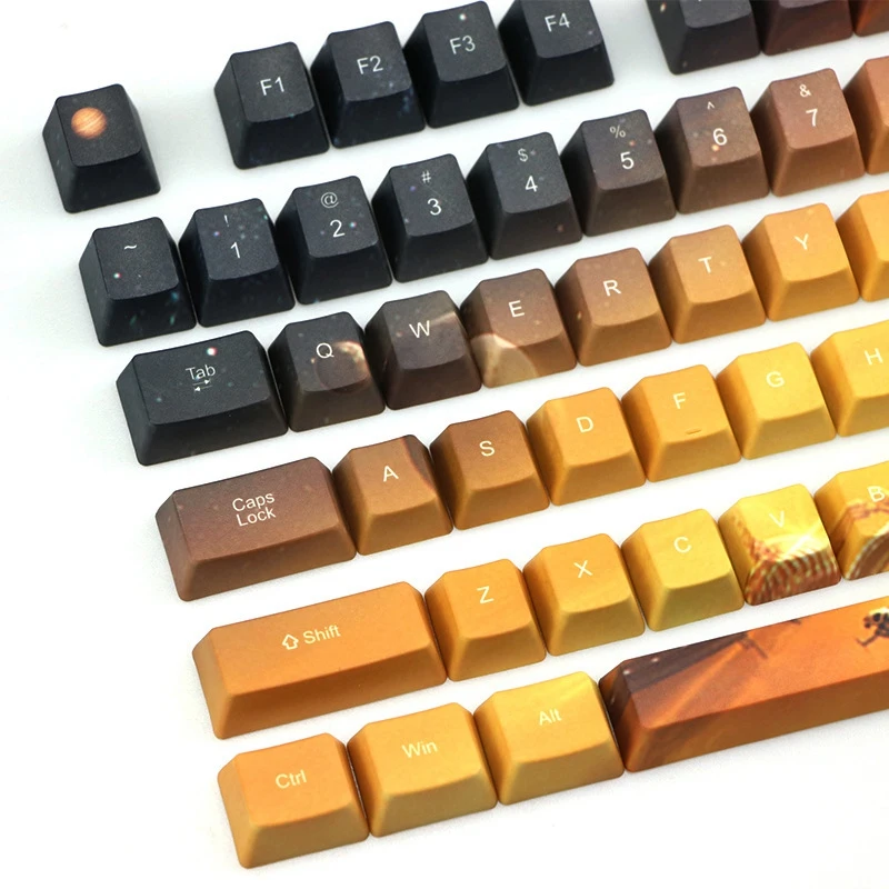 110 шт игровая подсветка Pbt Keycaps полный набор Keycap для Cherry Mx переключатели