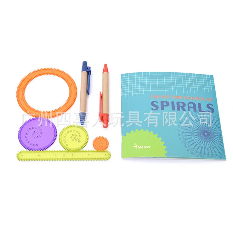 

MiDeer Mi Deer Children Flexible Spirograph Painting Kit Baby Toy Supply of Goods