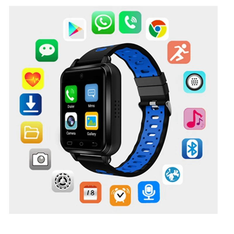 Смарт часы Finow Q1 PRO/Q2 Android 6 0 4G 1 ГБ/16 ГБ Bluetooth gps умные сердечный ритм поддержка sim