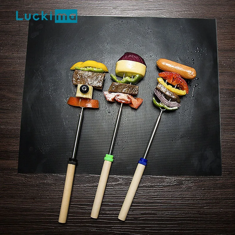 

2pcs Reusable BBQ Grill Mat Non-stick Baking Pad Easy Clean Teflon Cooking Roast Grilling Sheet Heat Resistance Barbecue Tool
