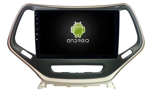 Автомобильный мультимедийный плеер 10,2 дюймов ips экран монитор gps магнитофон Bluetooth Android 9,0 для Jeep CHEROKEE Авто Аудио