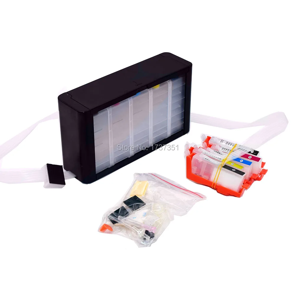 Sistema de Tinta Maioria da Cor Ciss para Hp364xl Hp364 para hp Photosmart C6380 D5460 Impressora 5 B8550 C5324 C6324 3 Computador e Escritório