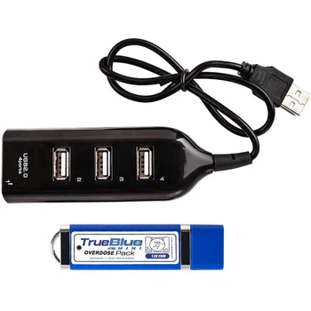 

AMS-203 Games True Blue Mini-Overdose Pack for PlayStation Classic (128GB) Accessories Hot 2-Player Games