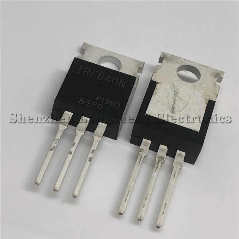 

10 шт./лот Новый IRF640N IRF640NPBF IRF640 TO-220 FET 200V/18A N-Channel в наличии