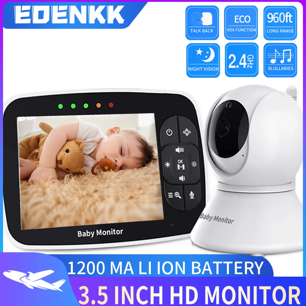 baby monitor with remote pan tilt zoom