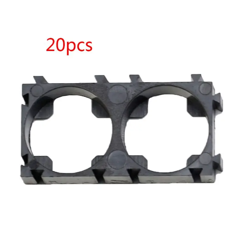 New 20PCS 1x2 Battery Holder Bracket Safety Plastic Cell Brackets for 21700 |