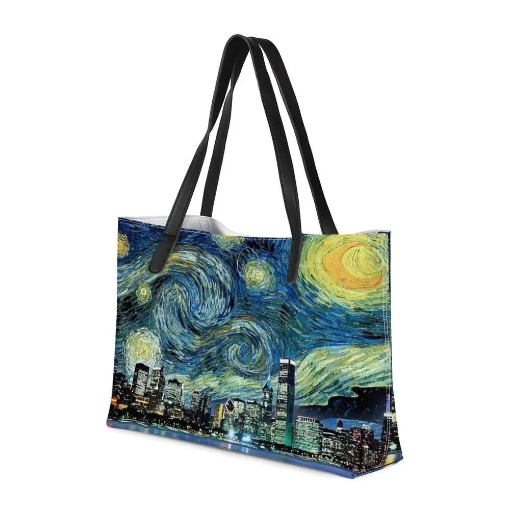 

Art painting Custom image Women Beach Bags Handbags Large Capacity Lady Shoulder Bag Big Totes Casual Girls Travel Shopping Bag