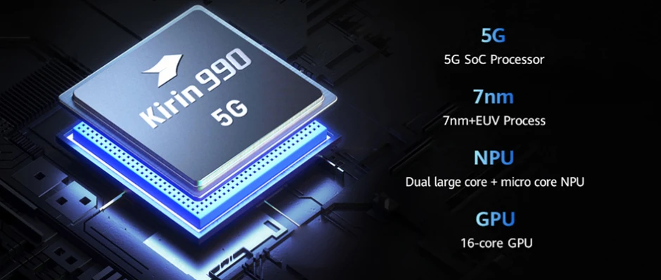 Honor V30 Pro Google Play, смартфон с восьмиядерным процессором 5G, 7 нм, 128 ГБ, 256 ГБ, 16 ядер, GPU, 40 МП, тройная камера, 40 Вт, SuperCharge, Android10