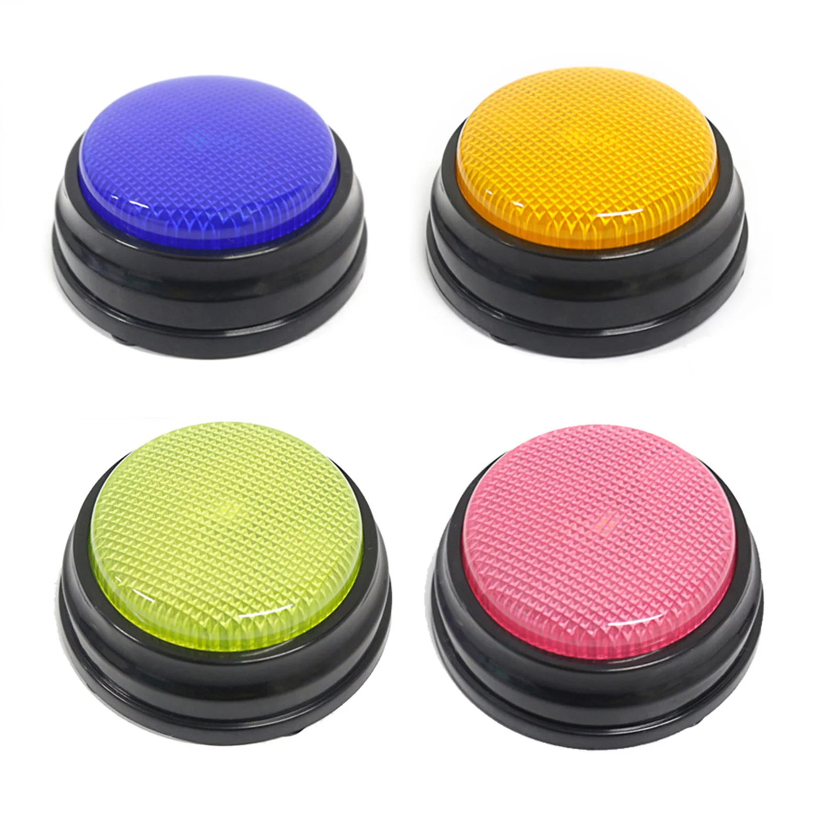 Small Size Easy Carry Voice Recording Sound Button for Kids Interactive Toy P4H6