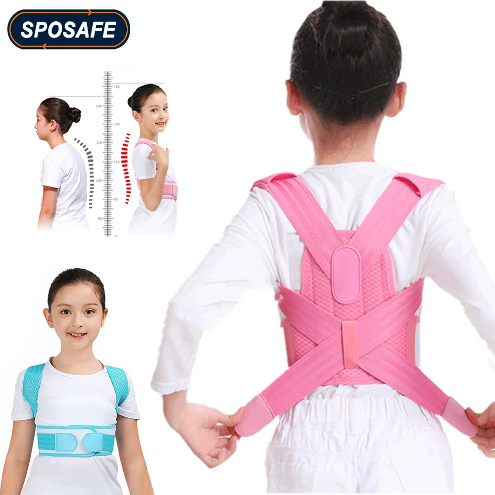 Adjustable Children Posture Corrector Back Support Belt Kids Orthopedic Corset for Kids Spine Back Lumbar Shoulder Braces Health