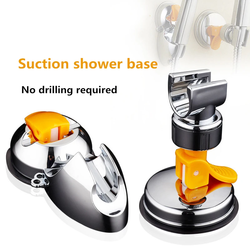 

Cross Border Non Perforated Shower Head Base Suction Cup Holder Adjustable