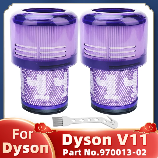 Hepa Post Filter Vacuum Filters Replacement For Dyson V11 Torque Drive V11 Animal V15 Detect Cordless Vacuum Parts 970013-02 2Pcs Filters