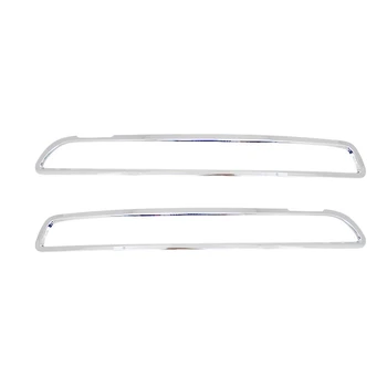 

2Pcs Car Rear Fog Lamp Decoration Rear Fog Lamp Frame Decoration for - Q5 8R 2009-2016