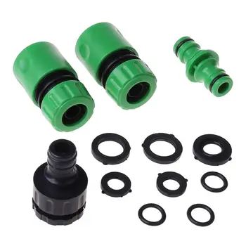 

Plastic Garden Hose Tap Connector Washers Kit for Joining Garden Pipe Tube Tool Parts