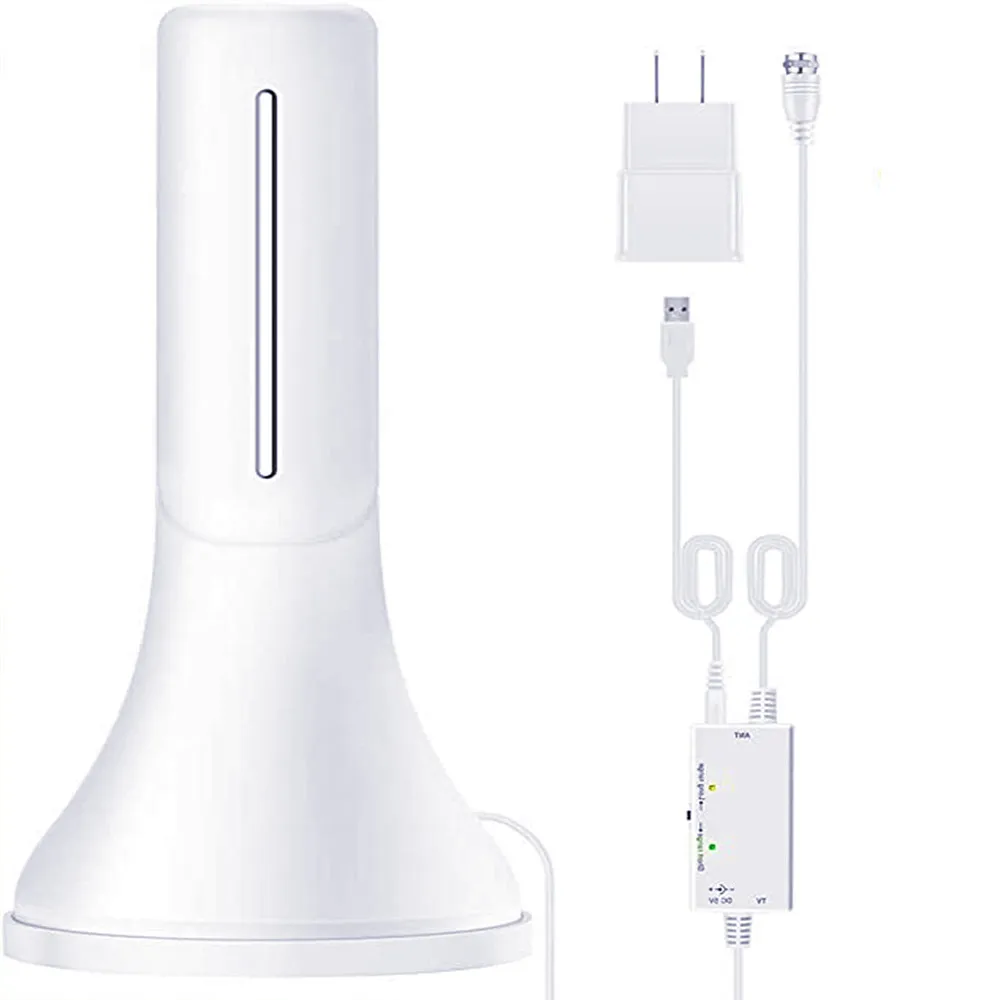 Наружная внутренняя 5000 миль прозрачная HD ТВ антенна блюдо DVB T2 с усиленной